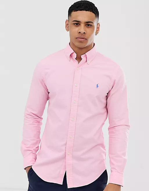 U.S. Polo long sleeves pink shirt