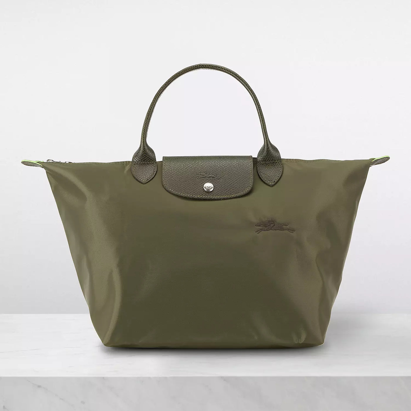 OLIVE GREEN LE PLIAGE  Medium handbag