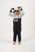 Be Cosy Kids Black and Grey PJ Set with Hoodie