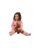 Be Cosy Girl's Unicorn Print PJ Set