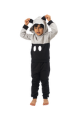 Be Cosy Kids Black and Grey PJ Set with Hoodie