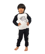 Be Cosy Kids PJ Set with 'Gotta Stay Fly Print'