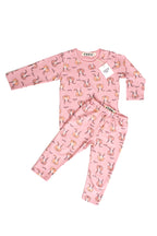 Be Cosy Girl's PJ Set with Rabbit Print