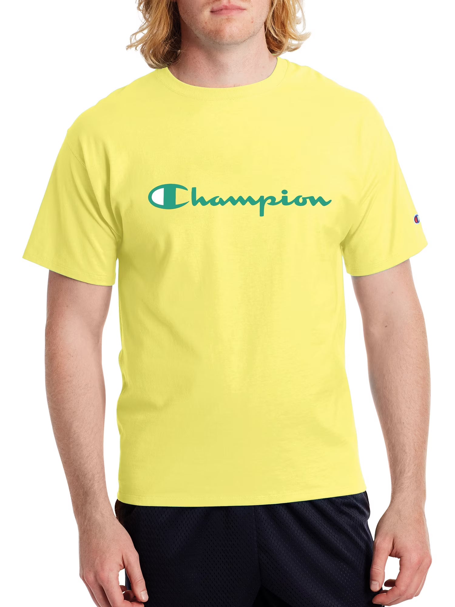 Champions Men's T-Shirt in Yellow