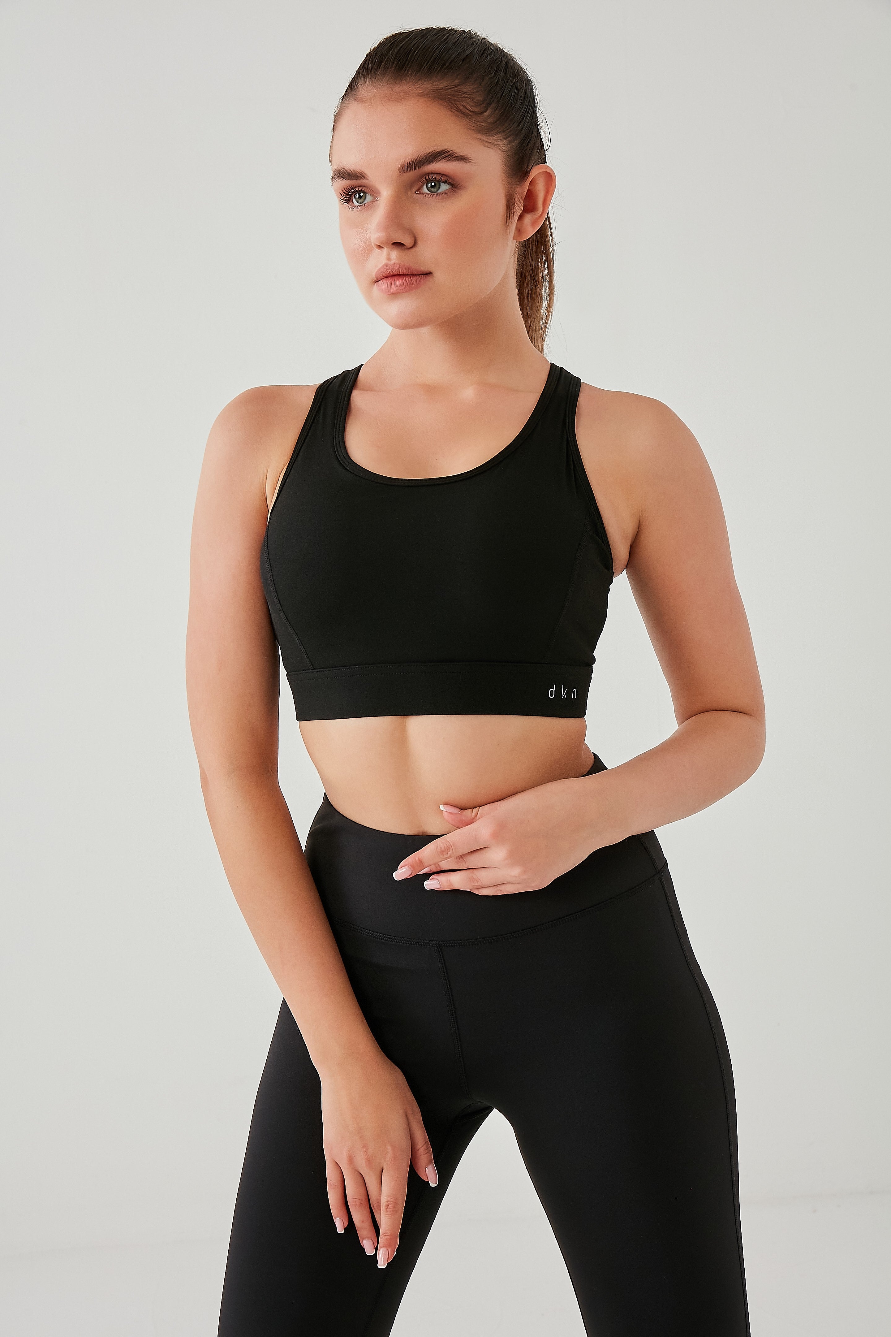 DKN High Support Sports Bra in Black