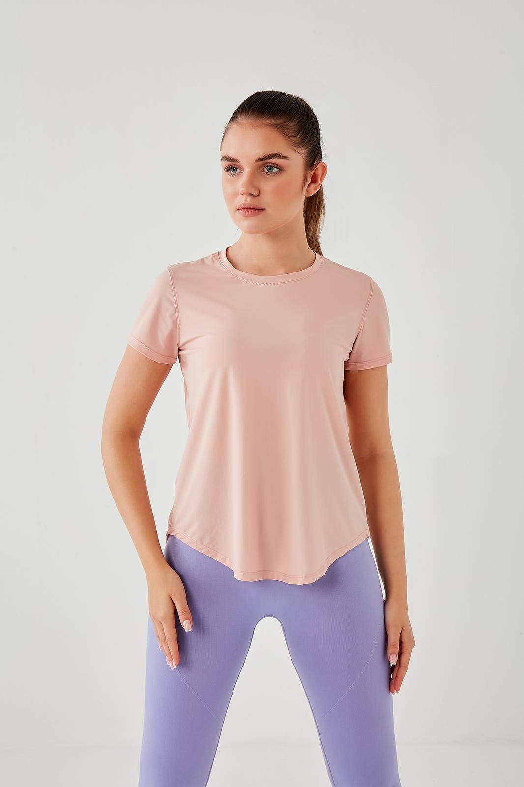 DKN Adjust the back T-Shirt in Peach