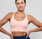 DKN Pink Cloud 9 Seamless Sports Bra