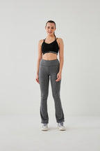 DKN Signature Flared Leggings in Grey