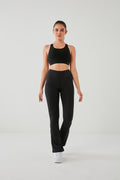 DKN Summer Essential Flared Leggings in Black