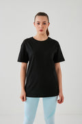DKN Signature Over Sized T-Shirt in Black