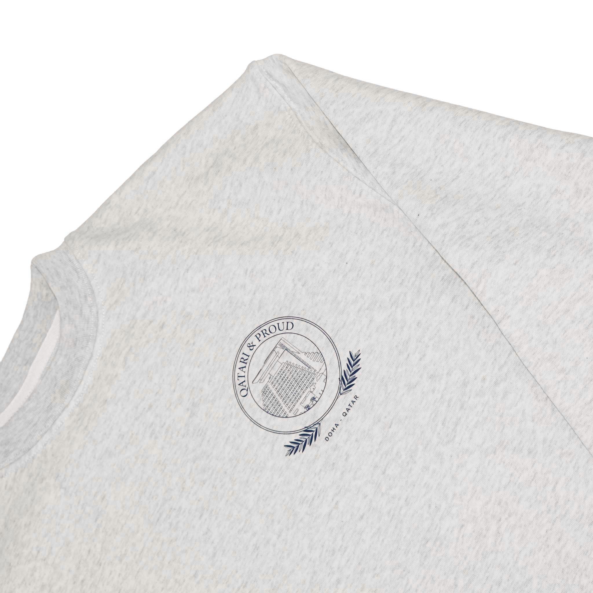 Qatari & Proud Grey Sweatshirt
