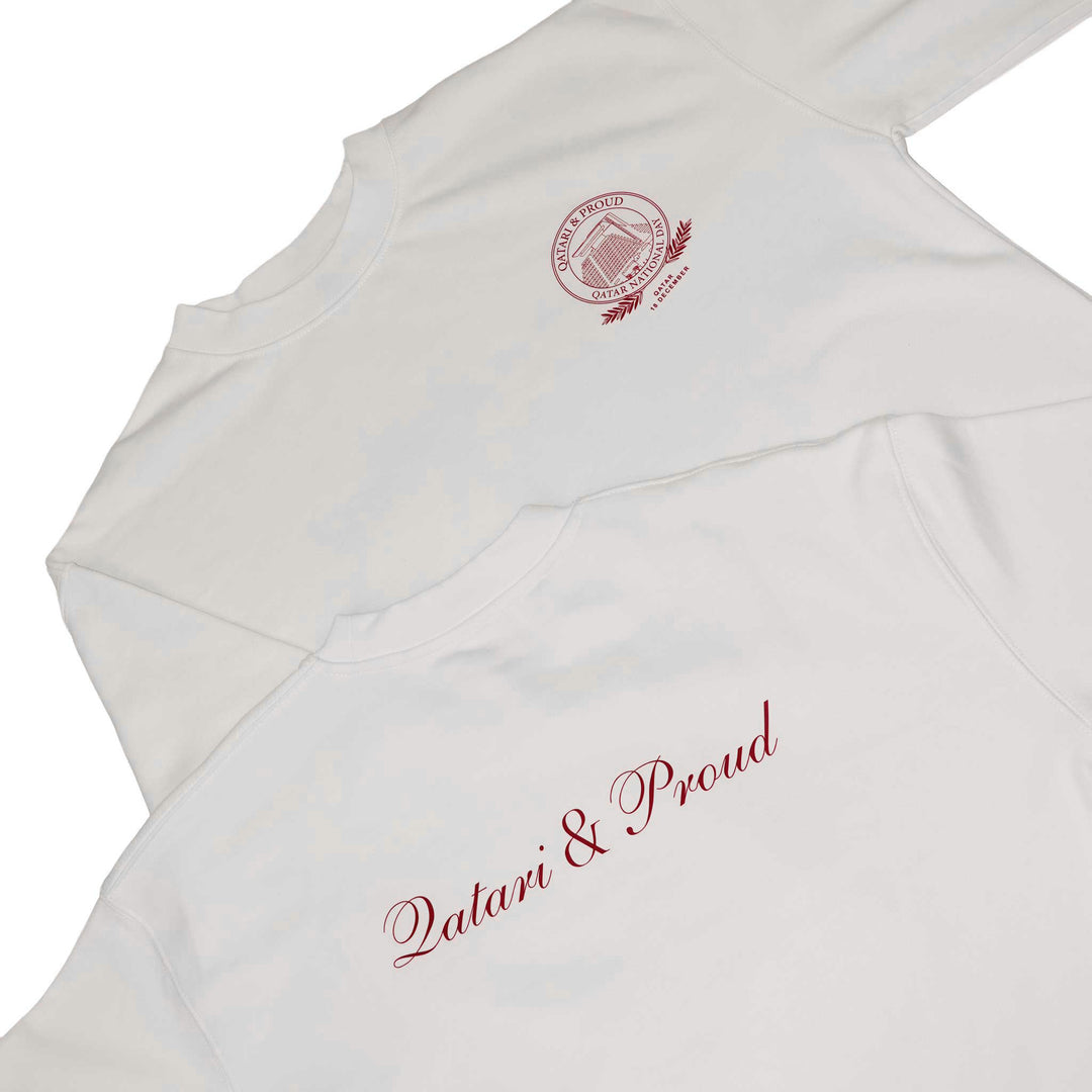 QND White Sweatshirt