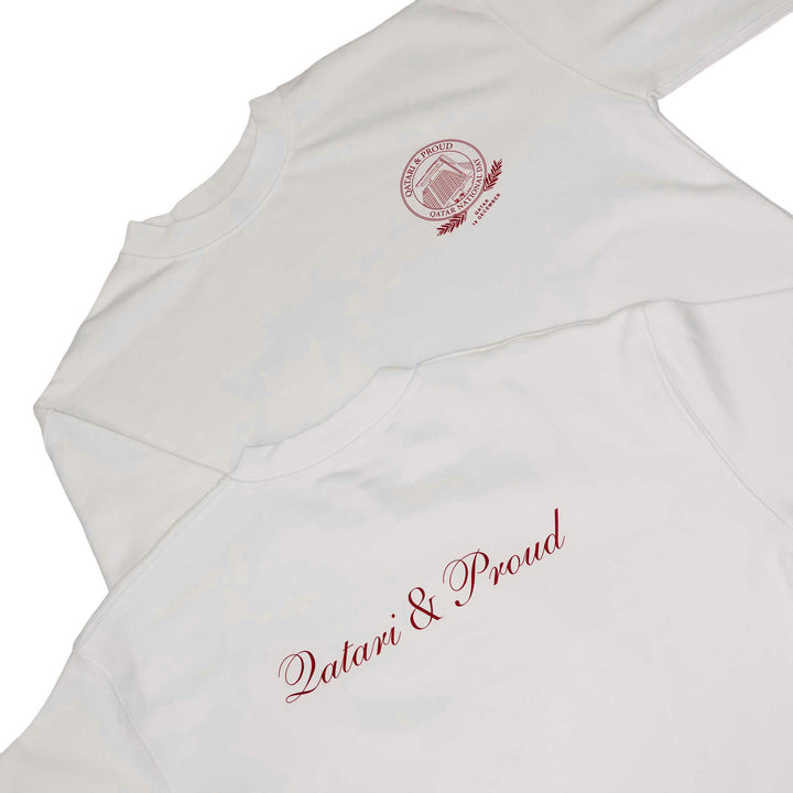 QND White Sweatshirt