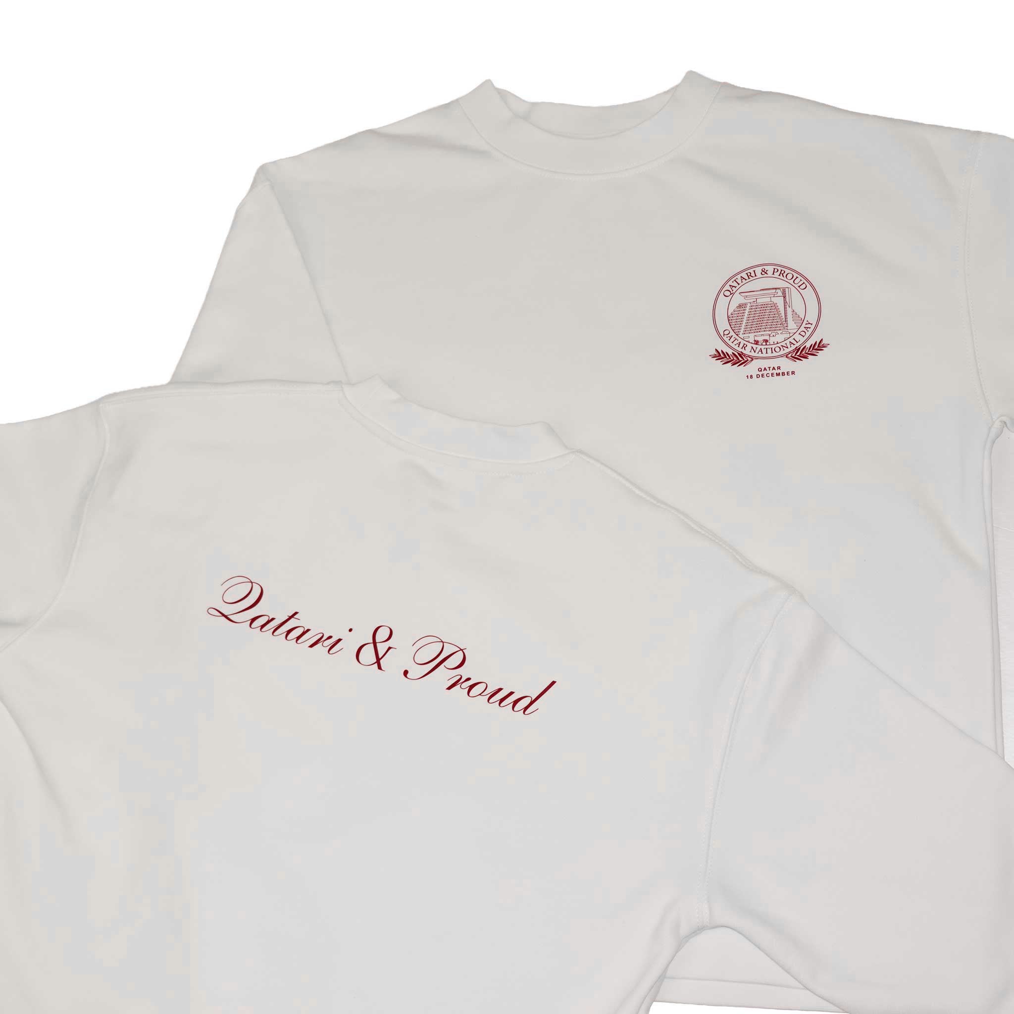 QND White Sweatshirt