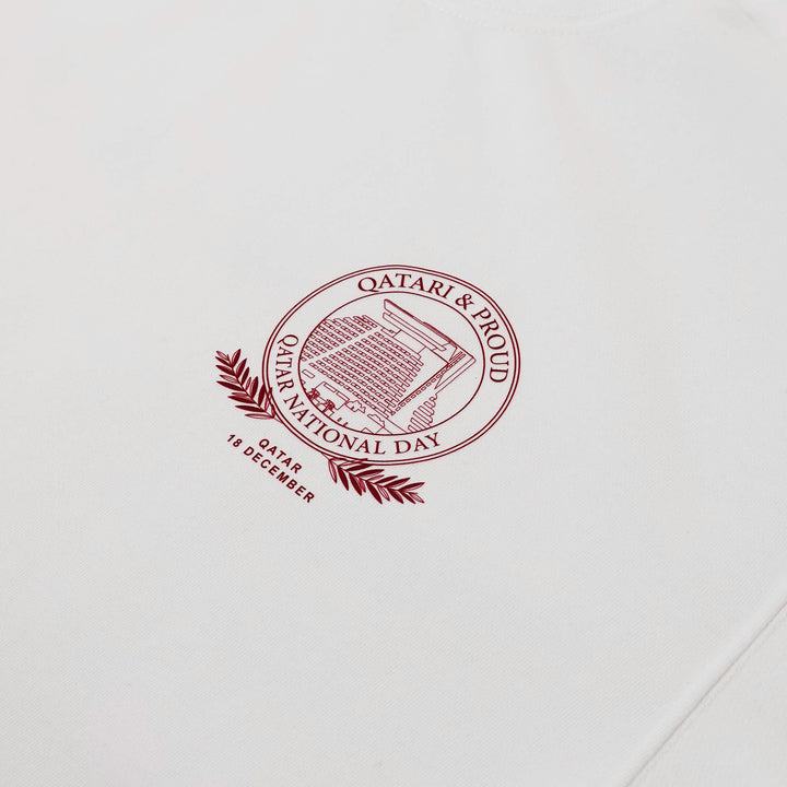 QND White Sweatshirt