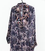 Blush Palm High Neck Mukhwar