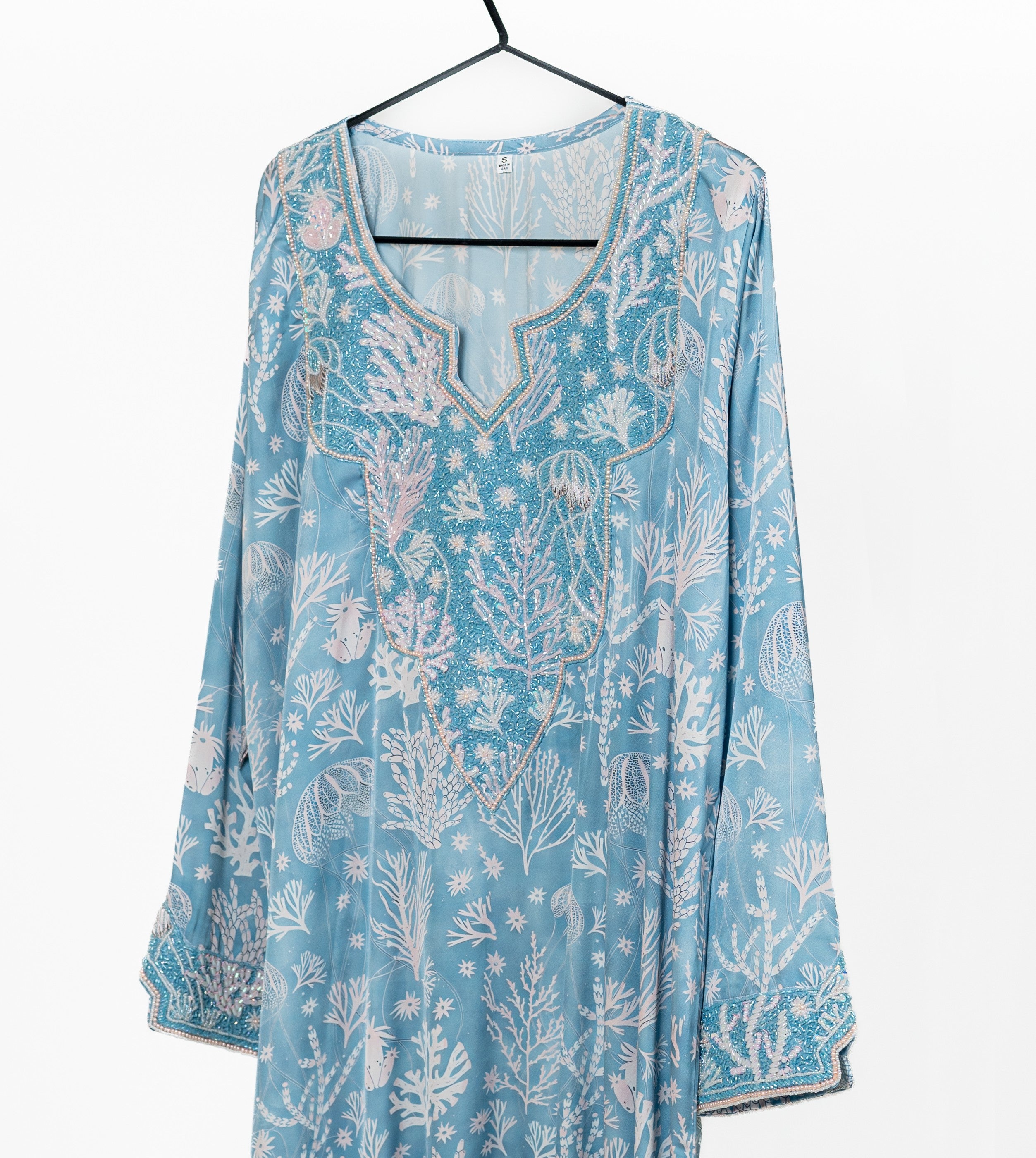 Turquoise Coral Mukhwar