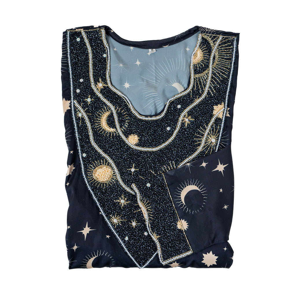 Midnight Blue Galaxy Mukhwar