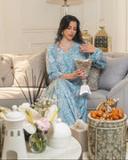 Turquoise Coral Mukhwar