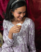 Lavender Coral Mukhwar