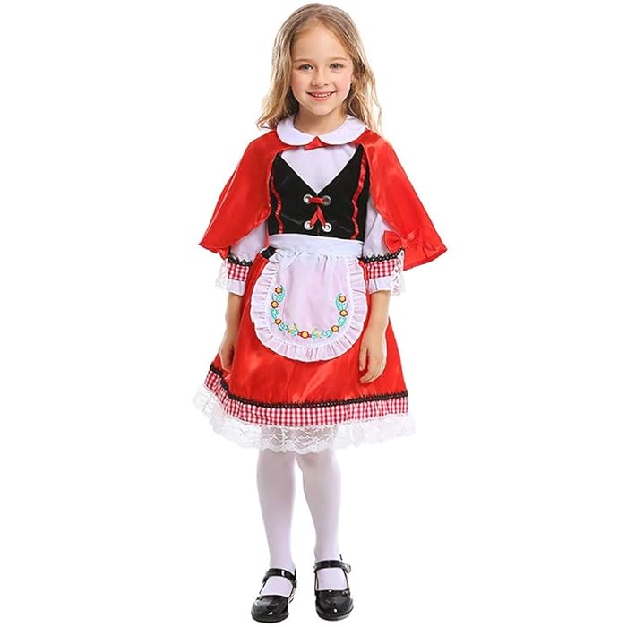 Girls Red Riding Hood Costume