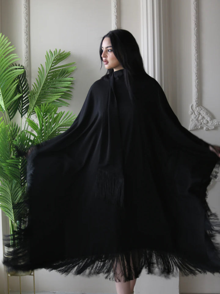 Becosy X Al Mayasa Black Caftan