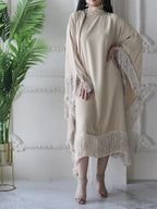 Becosy X Al Mayasa Beige Caftan