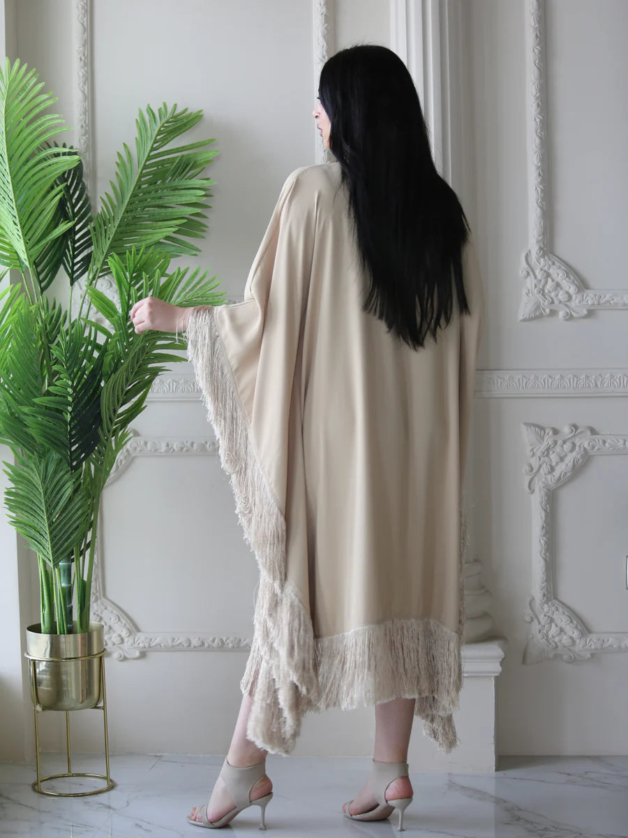 Becosy X Al Mayasa Beige Caftan