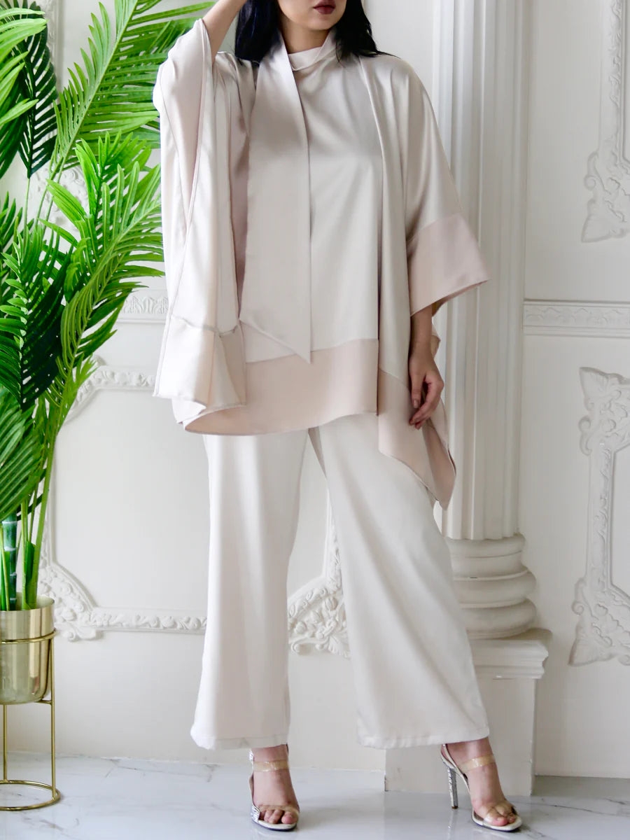 Becosy X Al Mayasa Beige Suit