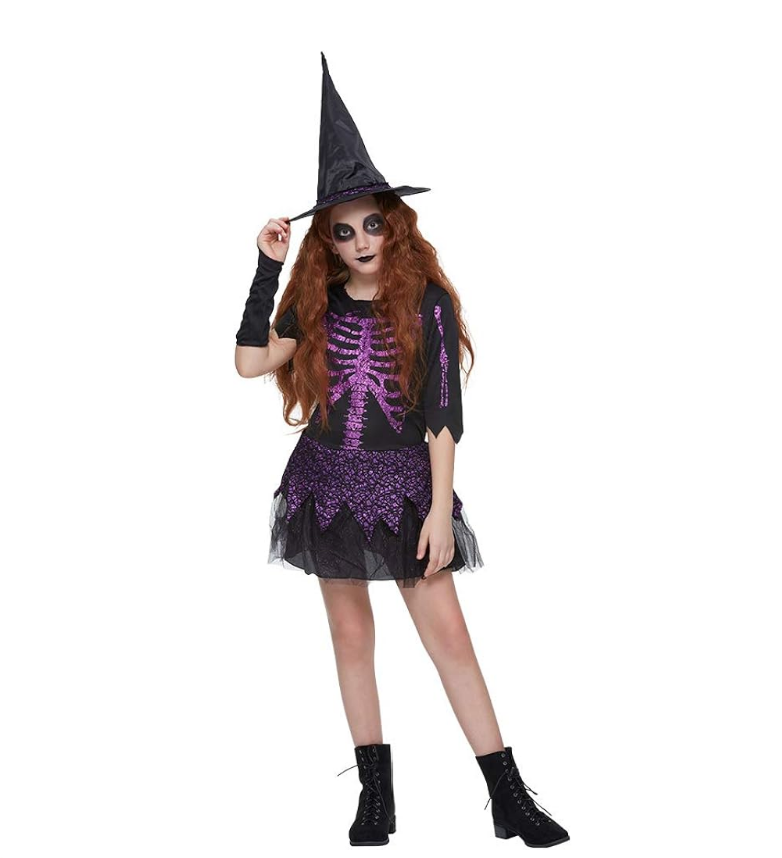 Purple Vampire Girls Halloween costume