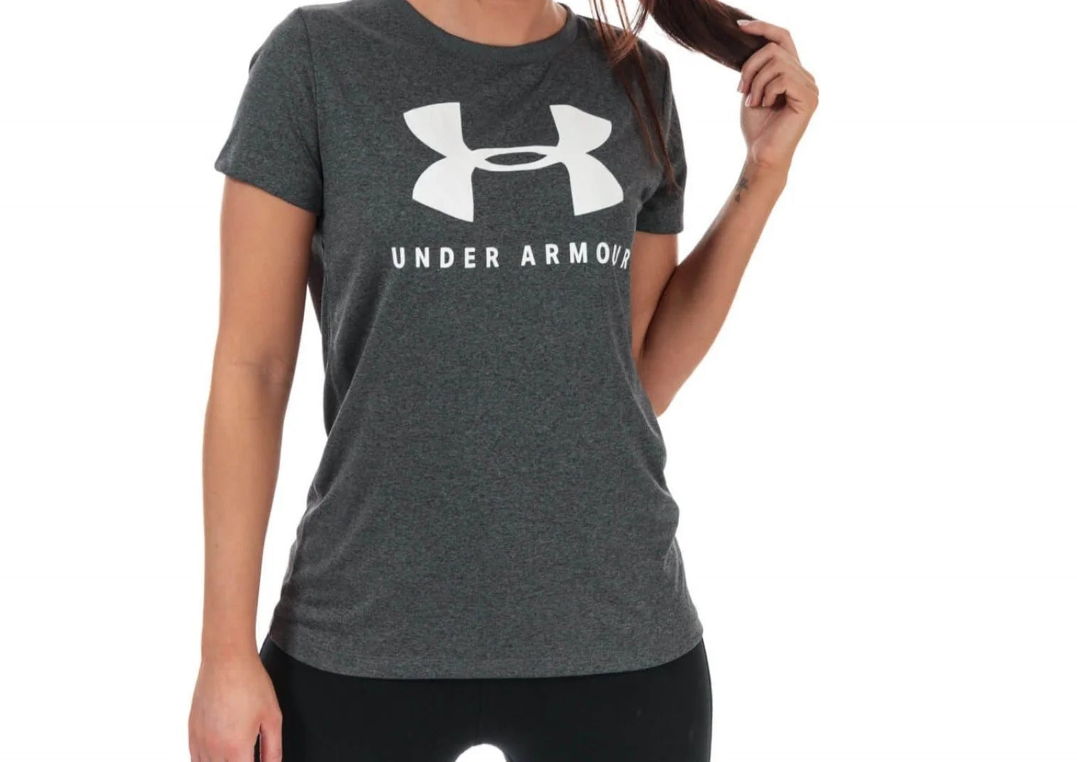 Under Armour Women's T-Shirt in Grey
