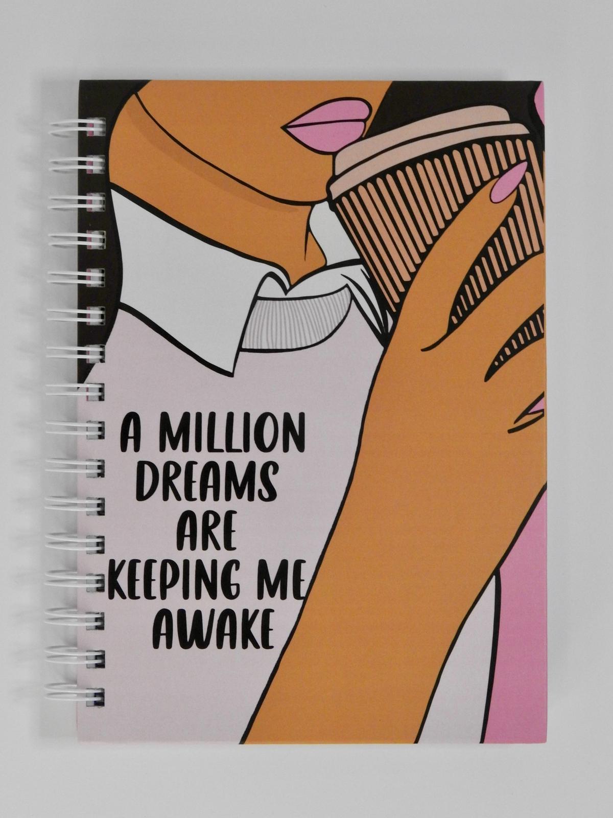 Million dreams A5 Notebook