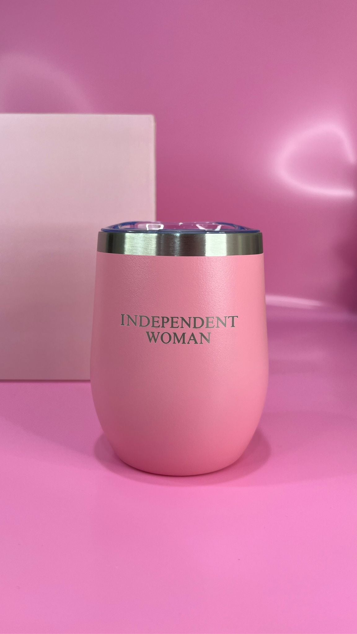 Independent Women Pink Mug