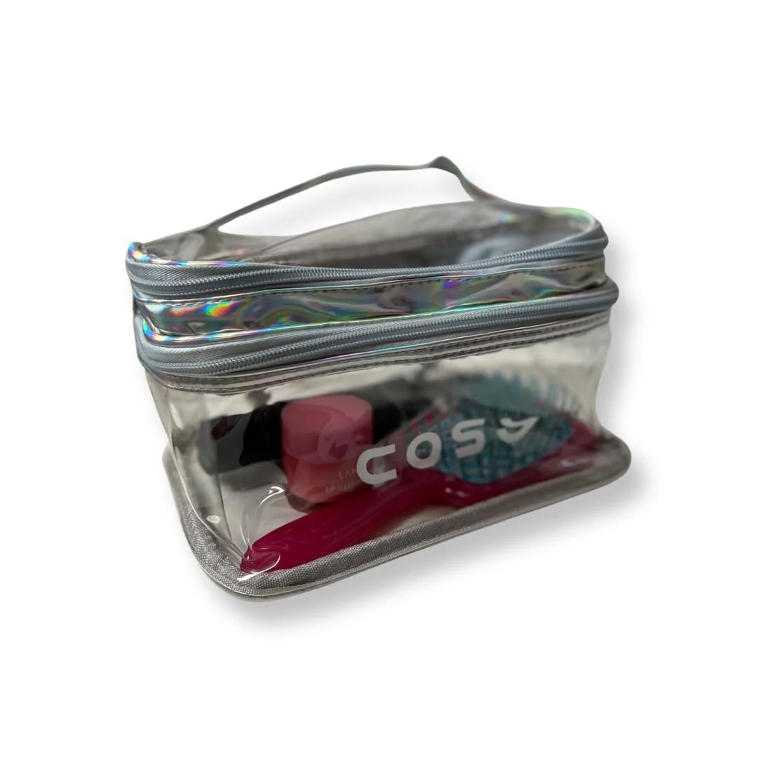 Silver Skin Care Bag