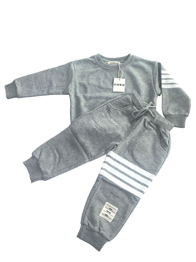 Be Cosy kid's winter grey two pieces set