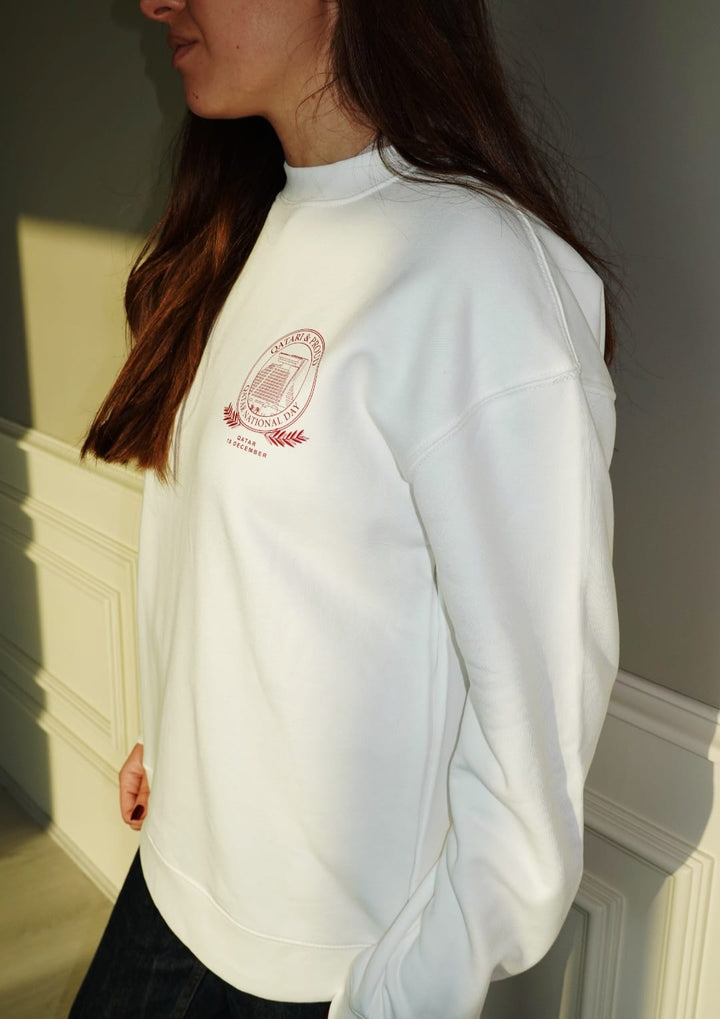QND White Sweatshirt