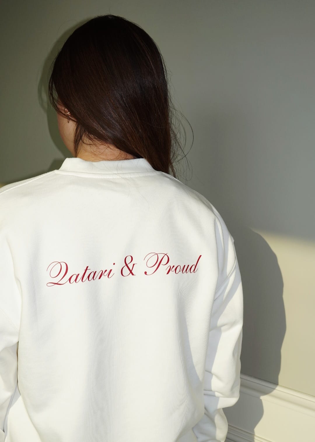 QND White Sweatshirt