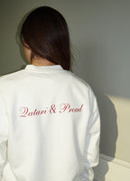 QND White Sweatshirt