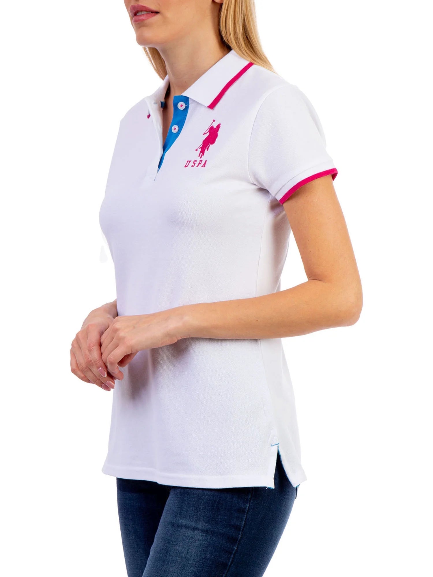U.S. Polo Women's T-Shirt in White
