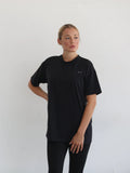 DKN Summer Essential Over Sized T-Shirt in Black