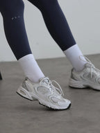 DKN Signature Socks in White