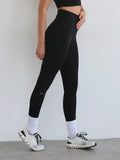 DKN Summer Essential High Rise Leggings in Black