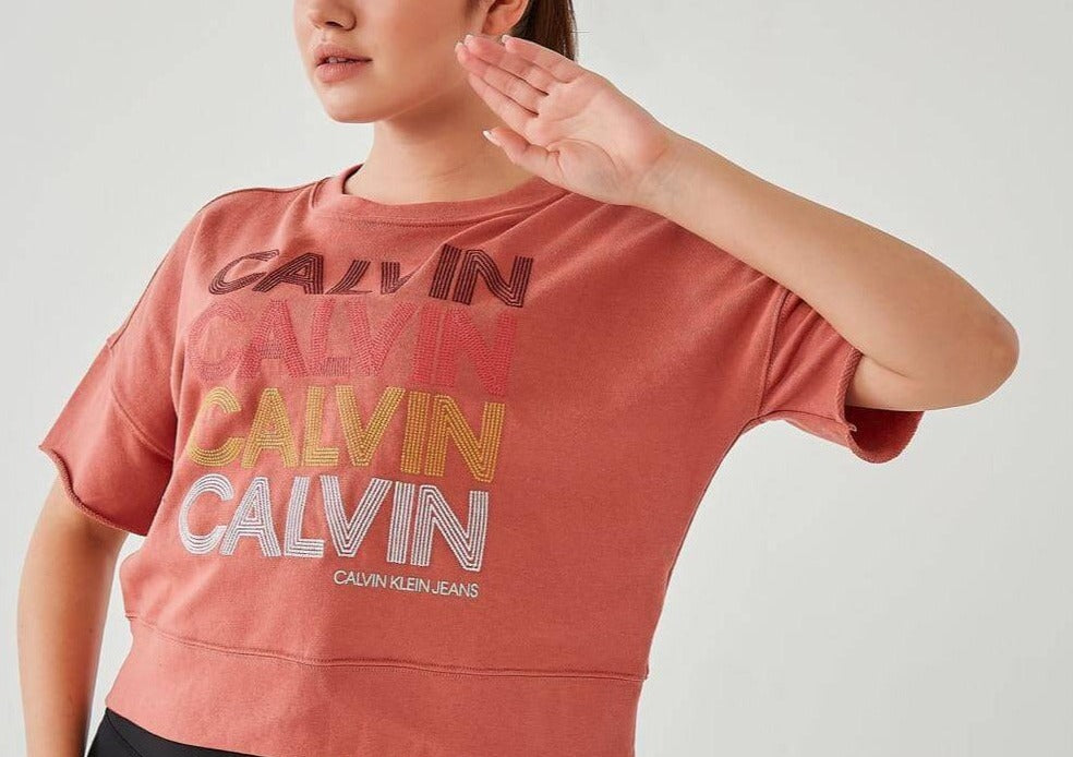 Calvin Klein T-shirt in pink