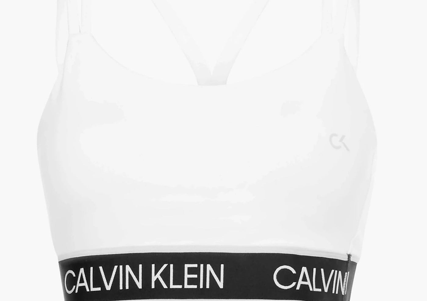 Calvin Klein sports bra in white