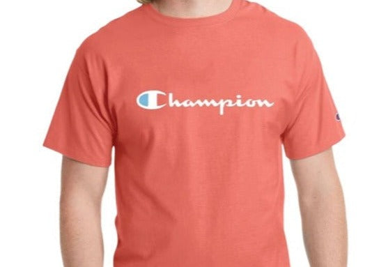 Champion men's T-shirt in peach