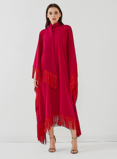 Red Fringed