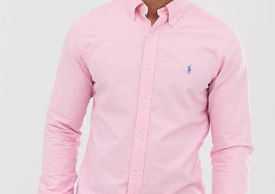 U.S. Polo long sleeves pink shirt