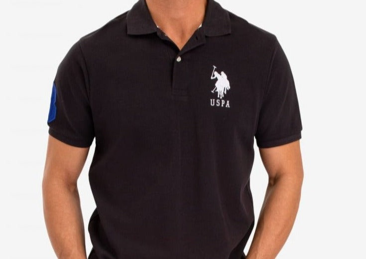 U.S. Polo men's T-shirt in black