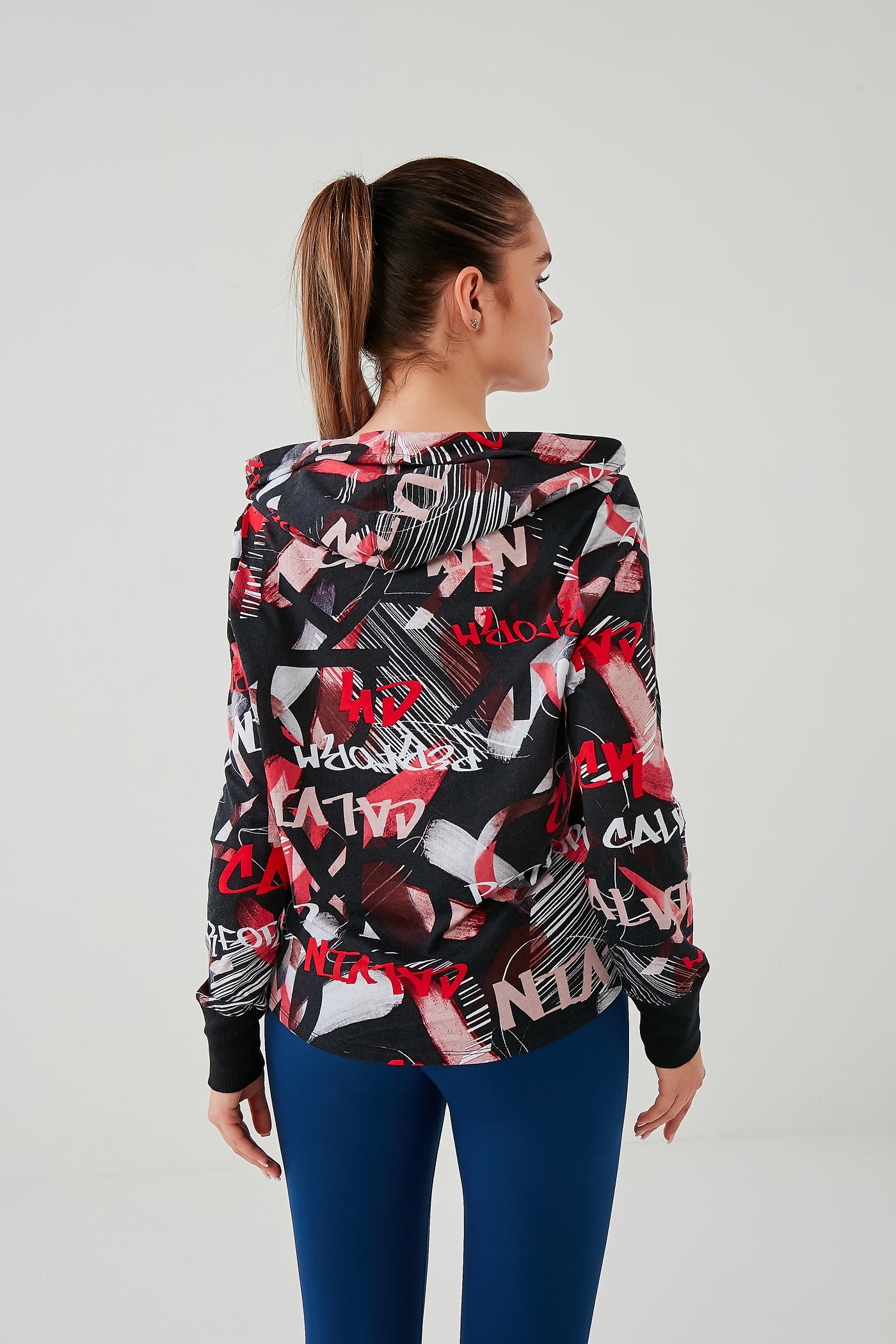 Calvin Klein women's jacket in red and black